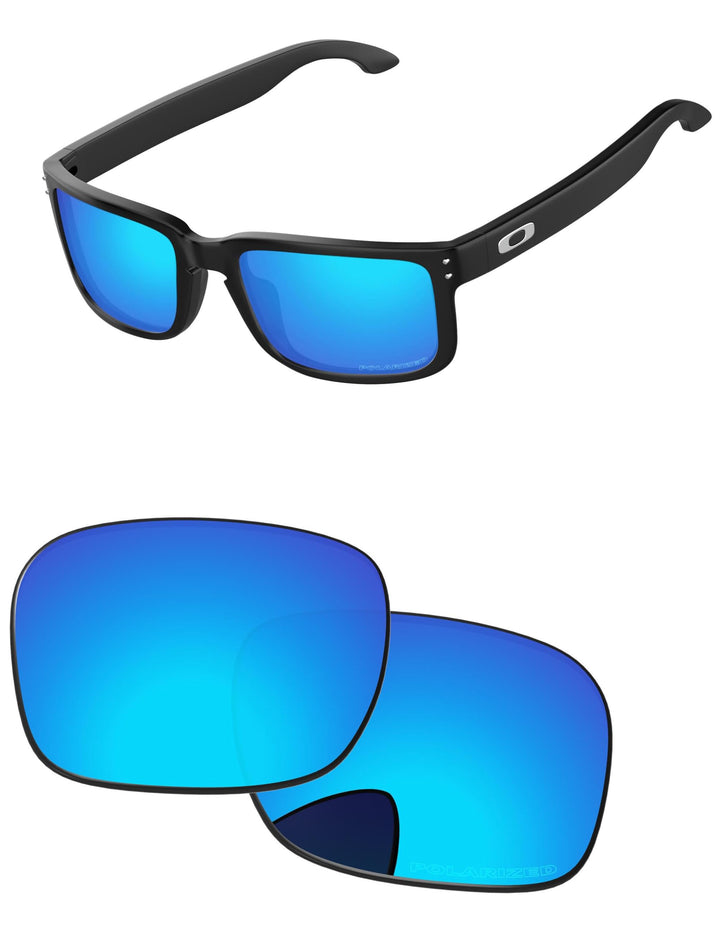 Ersatzlinsen für for Oakley Holbrook OO9102 Eisblau Pro, Eisblau Pro