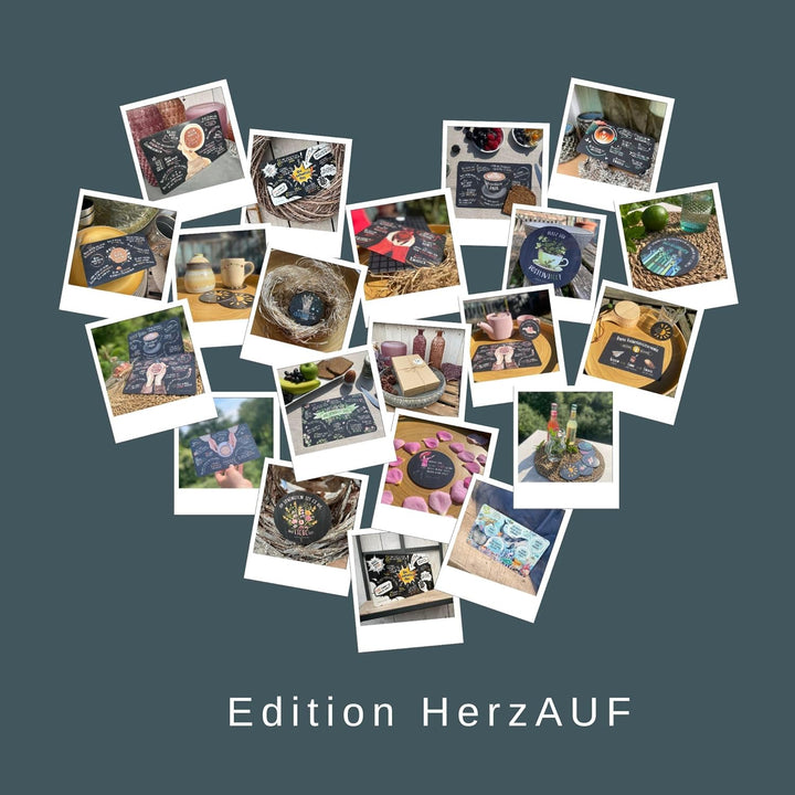 Geschenk für Grosseltern: Frühstücksbrettchen Set GUTEN MORGEN für Oma und Opa, Geschenk für werdend