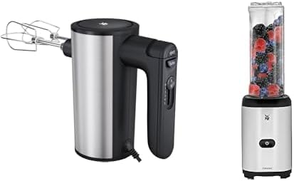 WMF Kult X Edition Handrührer, Quirl mit 5 Geschwindigkeitsstufen, Turbofunktion, Handmixer 400 W, s