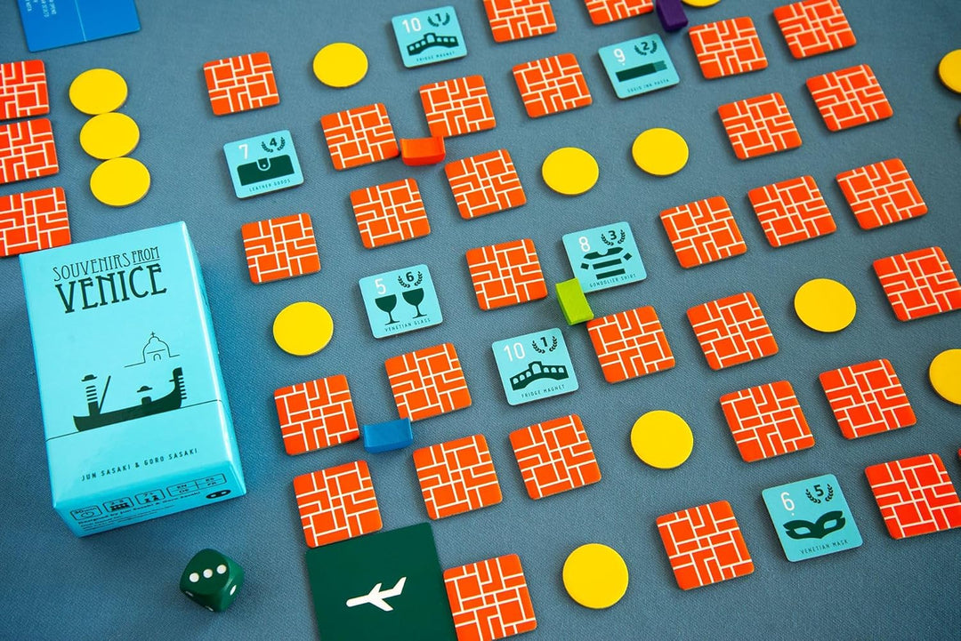 Oink Games "Souvenirs from Venice” • Strategic Card Game for Family & Friends • Unique Collectibles