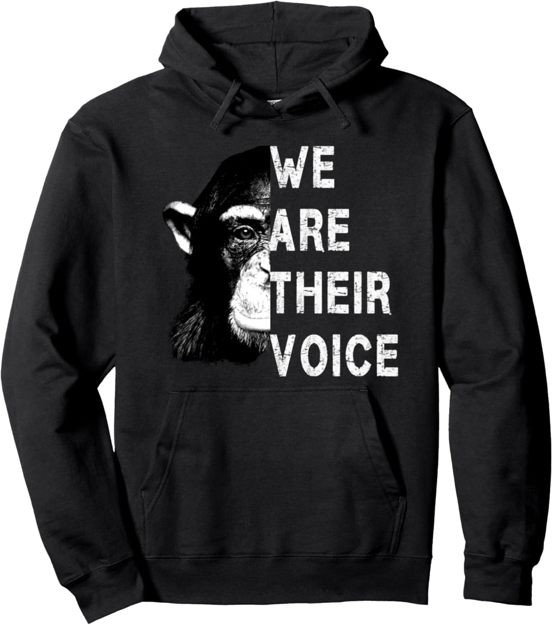 We are their Voice Tierschutz Versuchslabore abschaffen Pullover Hoodie