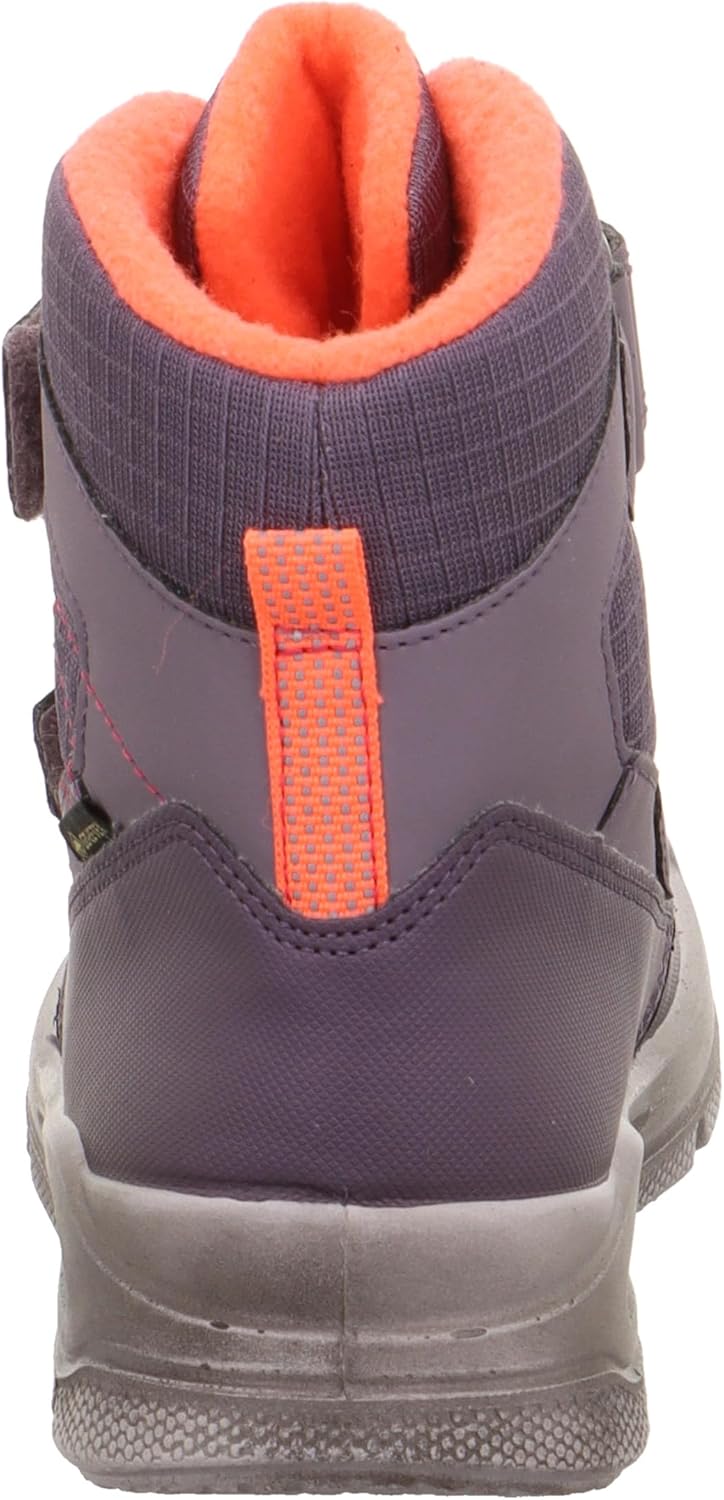 Superfit Mädchen Mars Warm Gefütterte Gore-tex Schneestiefel 29 EU Lila Orange 8520, 29 EU Lila Oran