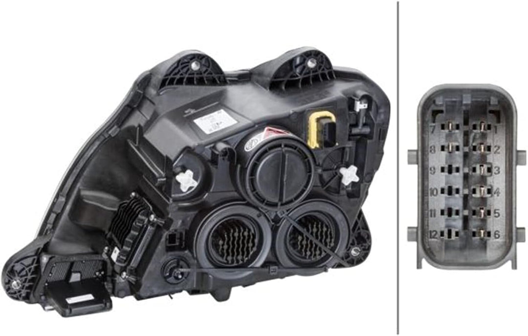 HELLA 1LX 010 116-801 FF/Halogen/LED-Hauptscheinwerfer - rechts, Rechts
