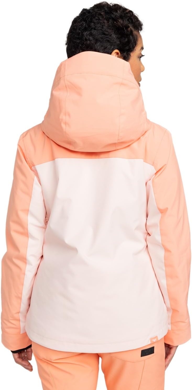 Roxy Damen Free Jet Block Jk Windjacke (1er Pack) M PEACH PINK, M PEACH PINK