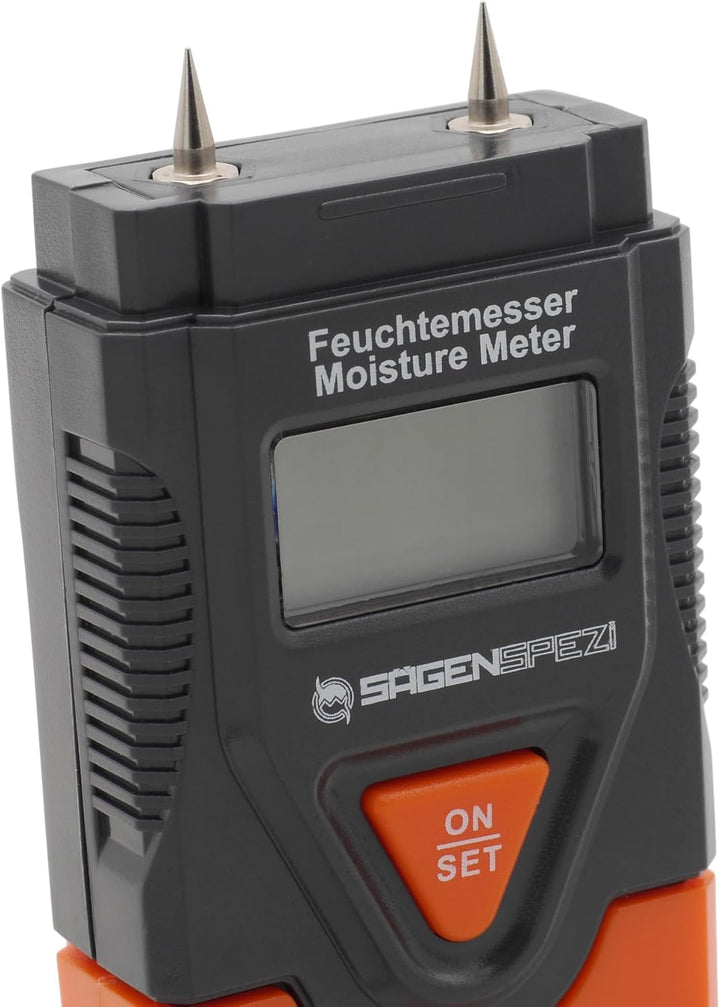 Sägenspezi Holzfeuchte Messgerät Feuchtigkeitsmesser für Brennholz