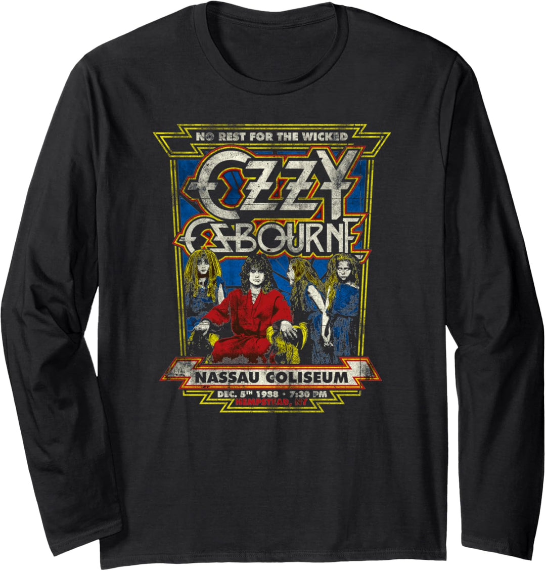 Ozzy Osbourne – No Rest for the Wicked Poster Langarmshirt