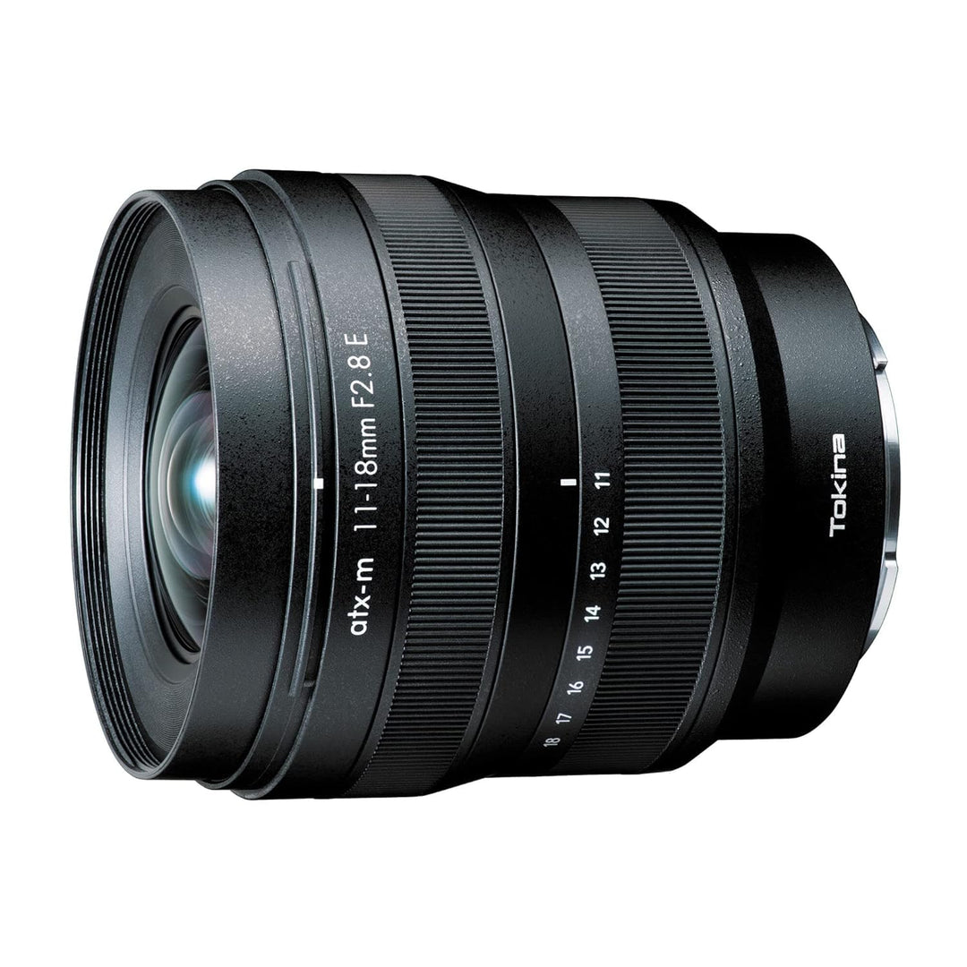 Tokina Wide Zoom Lens ATX-m 11-18mm F2.8 E-Mount, APS-C Format, Black