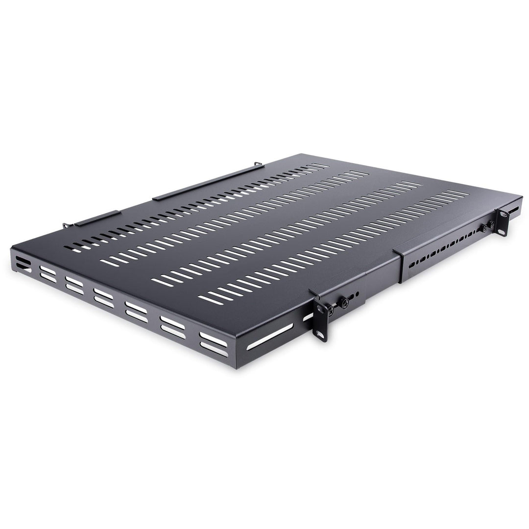 StarTech.com 1HE einstellbares belüftetes Rack Fachboden - 150kg - 49,5 bis 97,4 cm einstellbare tie
