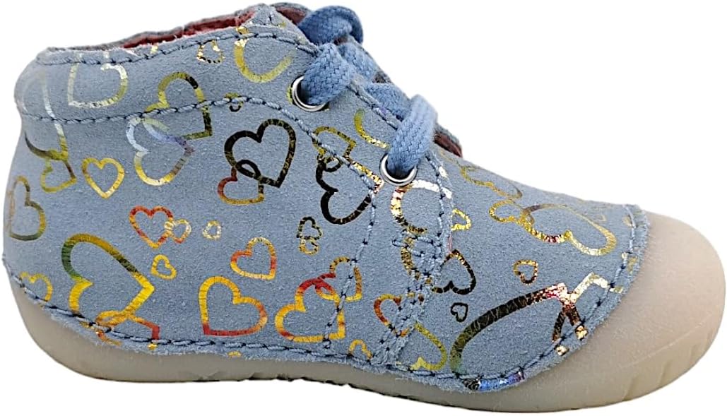 Richter Kinderschuhe Kleinkinder Lauflern Halbschuhe Schnürer Rot Freizeit 18 EU Ice, 18 EU Ice