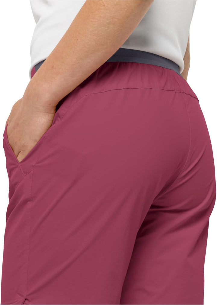 Jack Wolfskin Damen Hilltop Trail W Shorts 36 Sangria Red, 36 Sangria Red