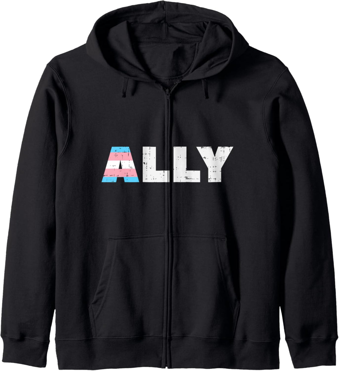 Ally Transgender Transsexual Trans Pride Flag LGBT Men Women Kapuzenjacke