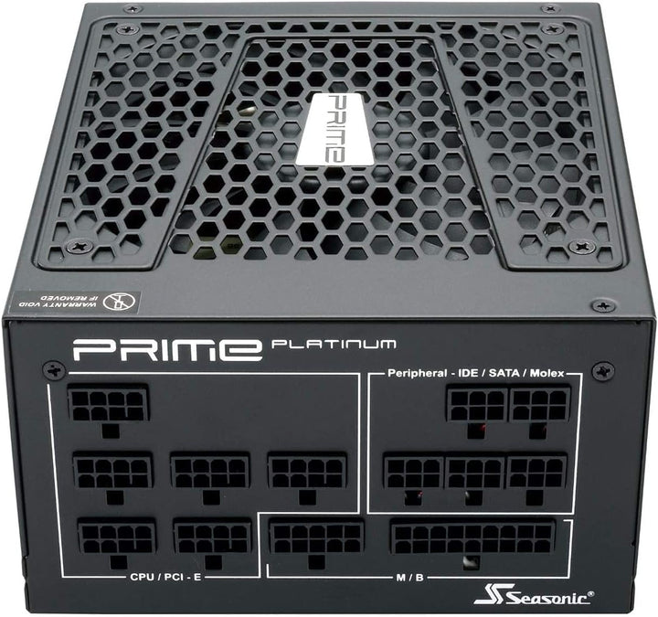 Seasonic Prime Ultra Platinum 1300W (80+Platinum, ATX 12V) Power Supply for Computer/Gaming PC's, 6x