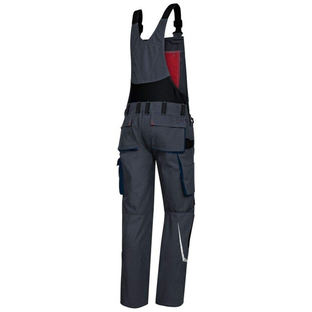 BP 1804-720-56-42n Latzhose, Stretch-Hosenträger mit Clipbefestigungen, 305,00 g/m² Verstärkte Baumw