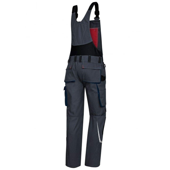 BP 1804-720-56-42n Latzhose, Stretch-Hosenträger mit Clipbefestigungen, 305,00 g/m² Verstärkte Baumw