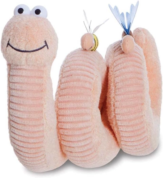 Aurora World 61431 Aurora Bee Peluche, Einzelbett, Peach
