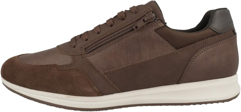 Geox Herren U Avery A Sneaker 39 EU Cognac, 39 EU Cognac