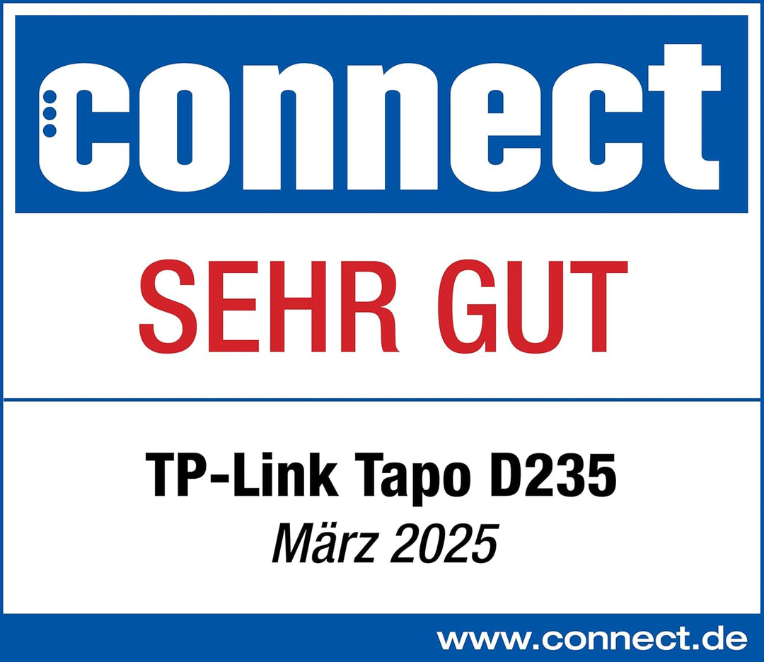 Tapo D235 Video-Türklingel Akku/Festverdrahtet (Video Doorbell) | Türklingel mit Kamera, 2K 5MP, Far