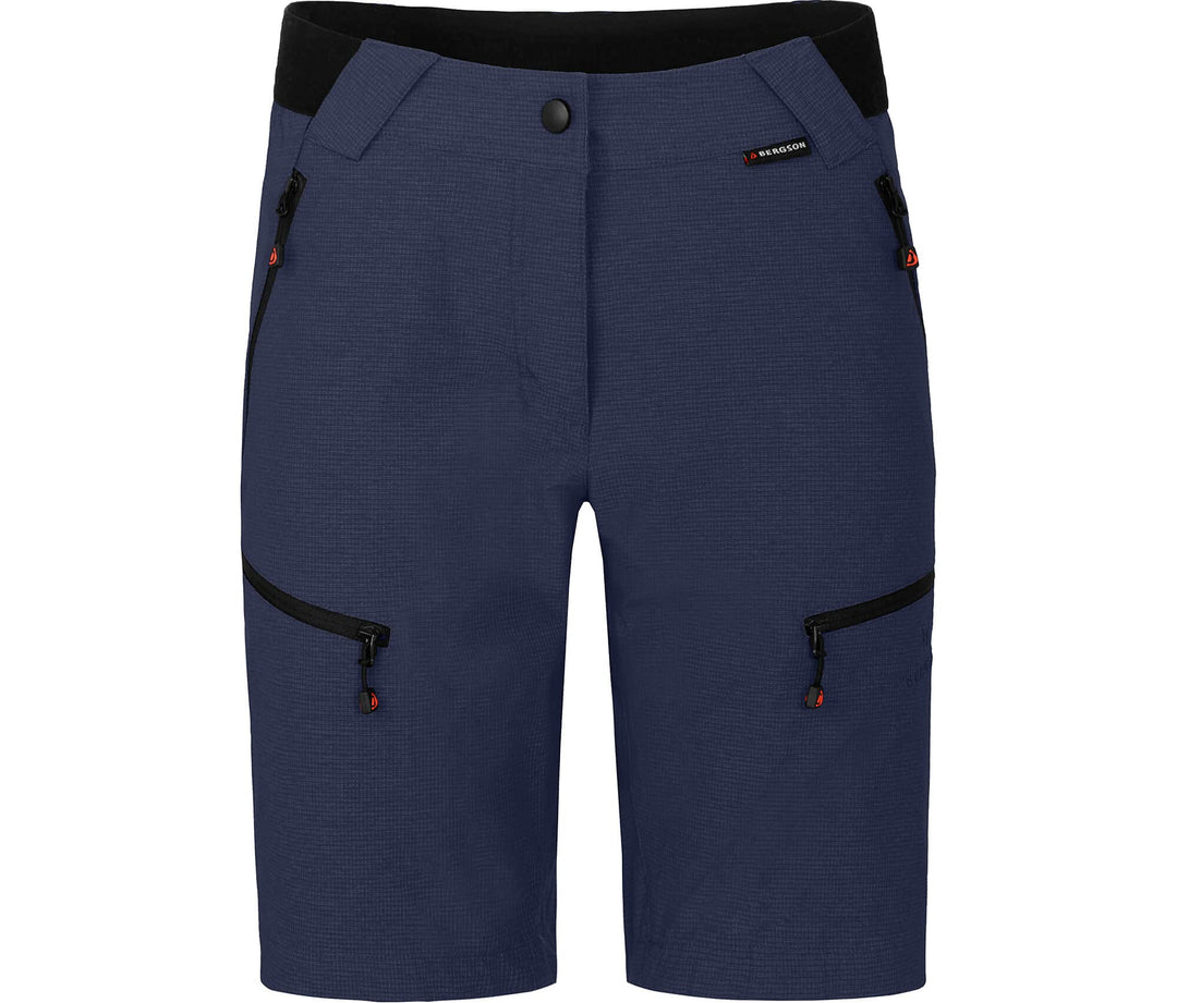 Bergson PORI Bermuda | Damen Wandershorts - Robust &amp; elastisch Damen Wandershorts in Bermuda-Länge,