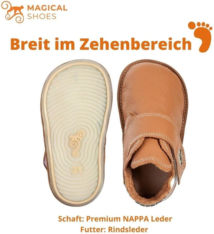 Magical Shoes Barfussschuhe für Babys und Kinder, weiche gesunde Lauflernschuhe für Mädschen &amp; Junge