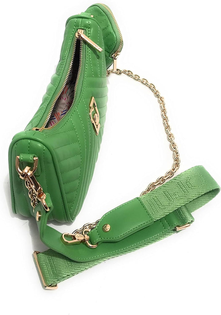 Liu Jo Borsa donna tracolla Achala ecs S hobo ecopelle verde BS23LJ44 AA3225 E0426 Media