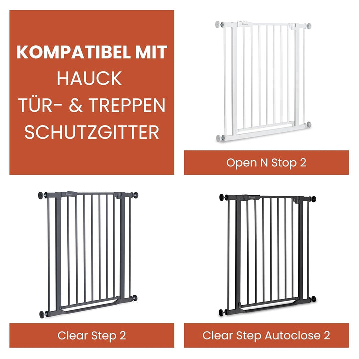 Hauck Y Spindel zur Befestigung von Kindergitter and Treppengeländern, 11 cm Gewindelänge / 10 cm Du