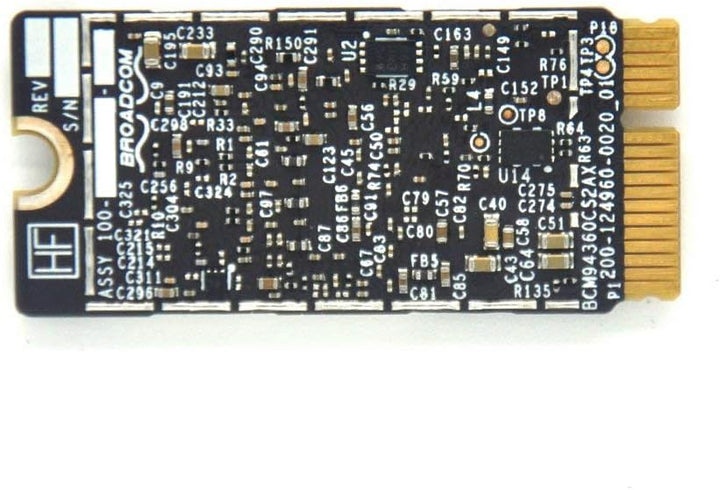 OLVINS BCM94360CS2 WiFi Bluetooth Airport Wireless-Kartenersatz für MacBook Air 11 "A1465 (2013, 201