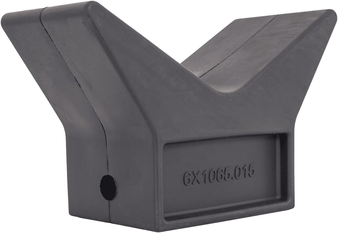 KNOTT Bugfender V-Form 160x75x105 mm für Bootsanhänger, Buganschlag Bootstrailer zur Rumpf-Stabilisi