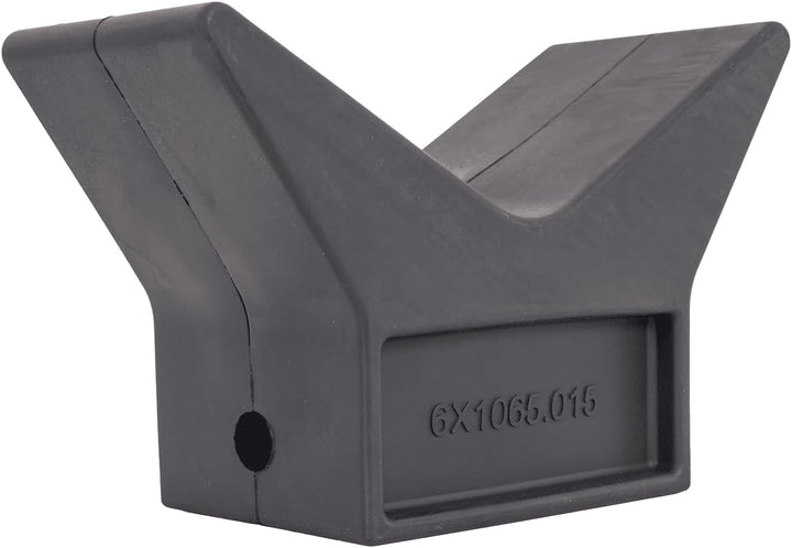 KNOTT Bugfender V-Form 160x75x105 mm für Bootsanhänger, Buganschlag Bootstrailer zur Rumpf-Stabilisi