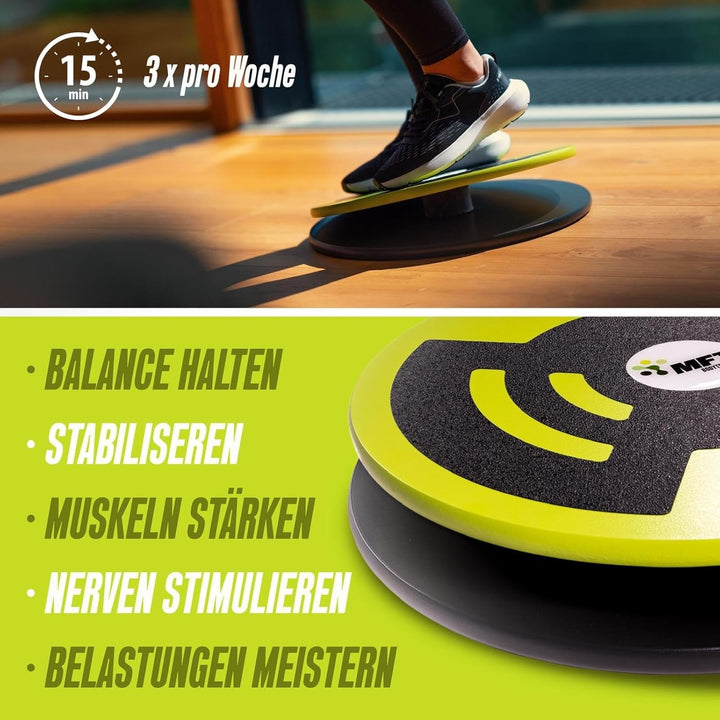 MFT Challenge Disc Digital Balance Board mit digitalem Balancesensor mit kostenloser App für Bewegun