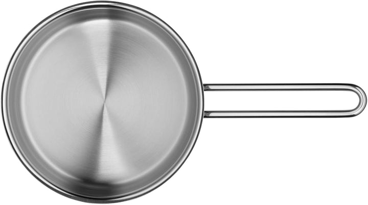 WMF Mini Stielkasserolle 16cm, klein, Metalldeckel, kleiner Topf Induktion 1,2l, Cromargan Edelstahl