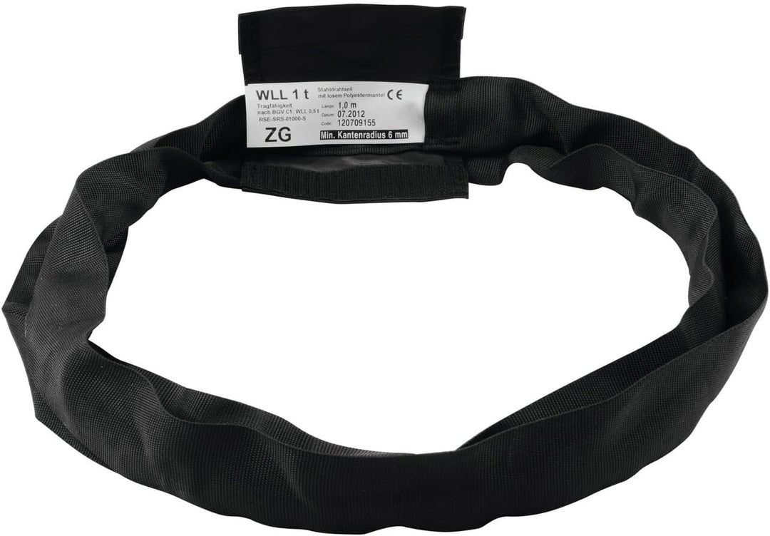 Eurolite 58010698 SHZ Rundschlinge mit Stahleinlage (0,5 m, 1000 kg)