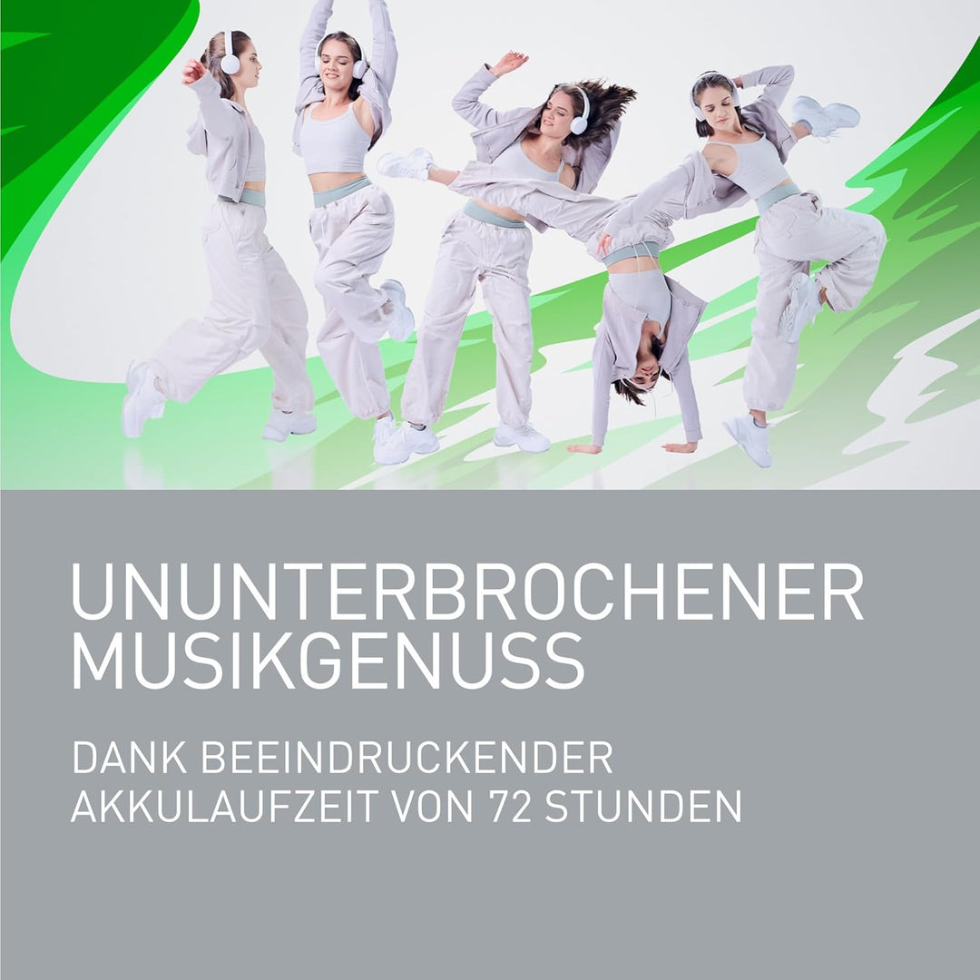 Panasonic HF630B, Kabelloser Street-Kopfhörer, On-Ear, eingebautes Mikrofon, Bluetooth 5.3, Multipoi
