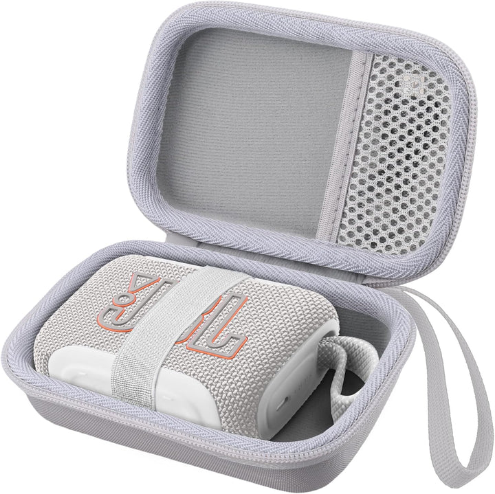 co2CREA Hart Reise Schutz Hülle Etui Tasche für JBL GO 5 /GO 4 /GO 3 tragbarer Bluetooth Lautspreche