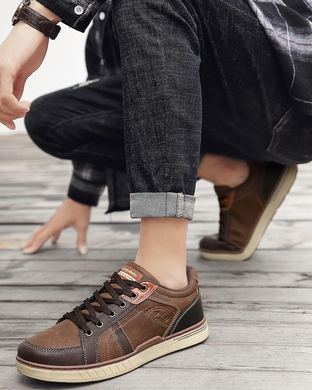 ARRIGO BELLO Sneaker Herren Freizeitschuh Schuhe Berufsschuhe Sportschuhe Outdoor Leichtgewicht Walk