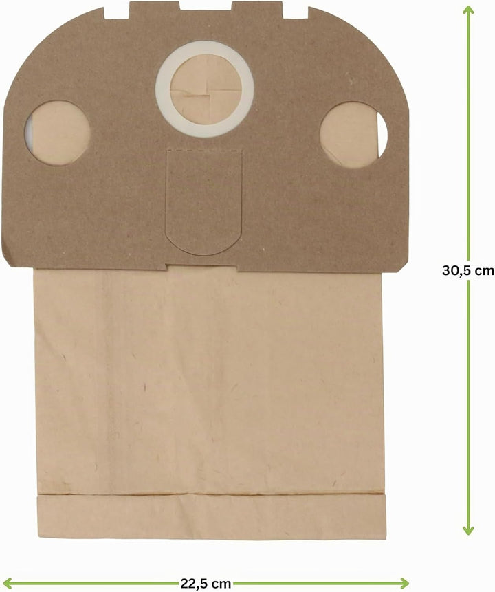 8 hochwertige Staubsaugerbeutel plus Filter passend für Vorwerk Tiger 250 251 252 - Inlusive Motorsc