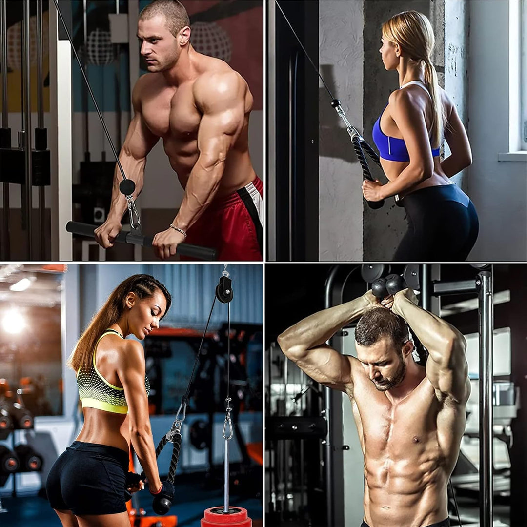 Taeku Kabelzug Fitness Professionelle Kabel Maschine System Home Gym Trizeps Latzug Arm Krafttrainin