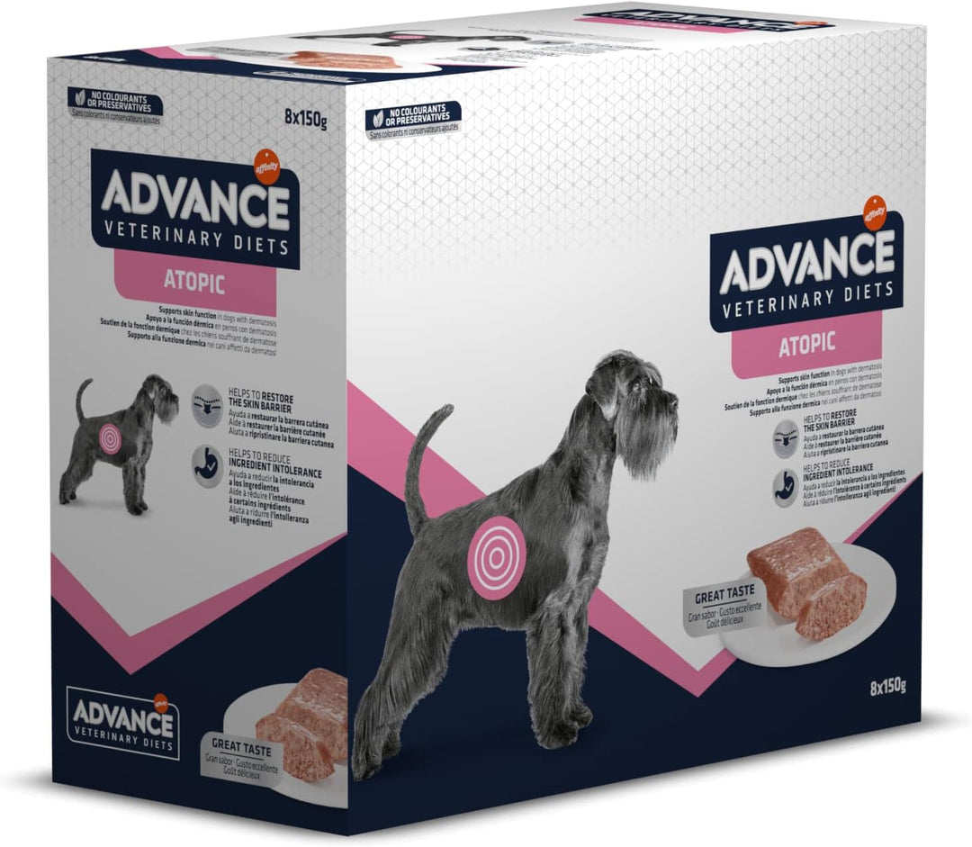 ADVANCE VET CANINE ATOPIC POUCH 8X150GR
