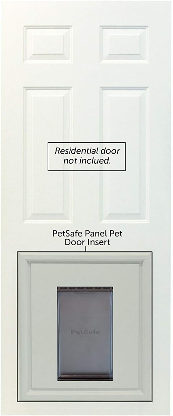 PetSafe Türeinsatz für Haustiere, Weiss, Weiss