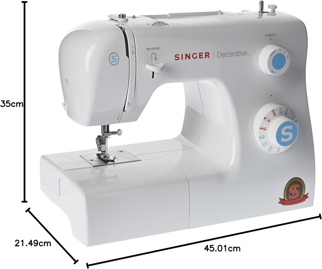 Singer Decorative - Máquina de Coser, (31 puntadas ajustables) Einzelgerät, Einzelgerät