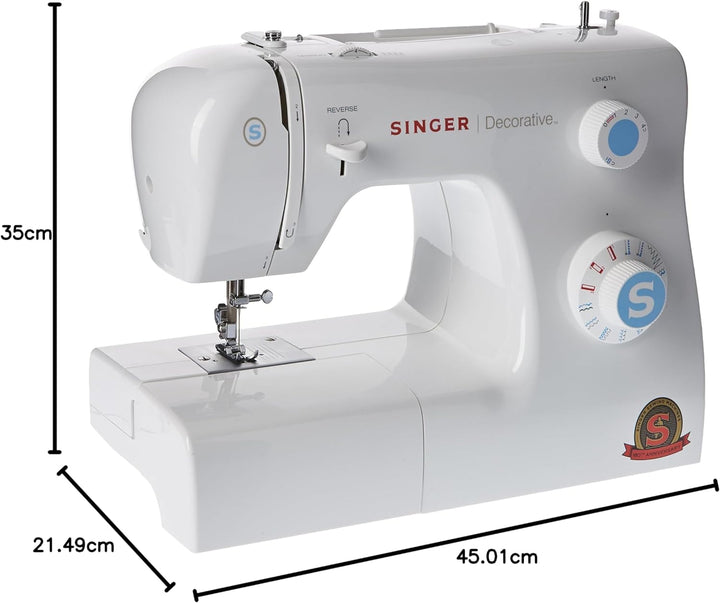 Singer Decorative - Máquina de Coser, (31 puntadas ajustables) Einzelgerät, Einzelgerät