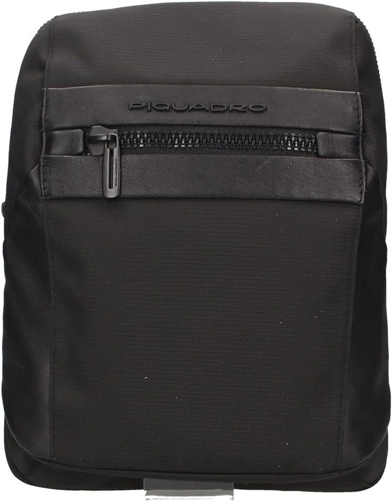 PIQUADRO Herren Woody Tasche Schwarz_schwarz, Schwarz_schwarz