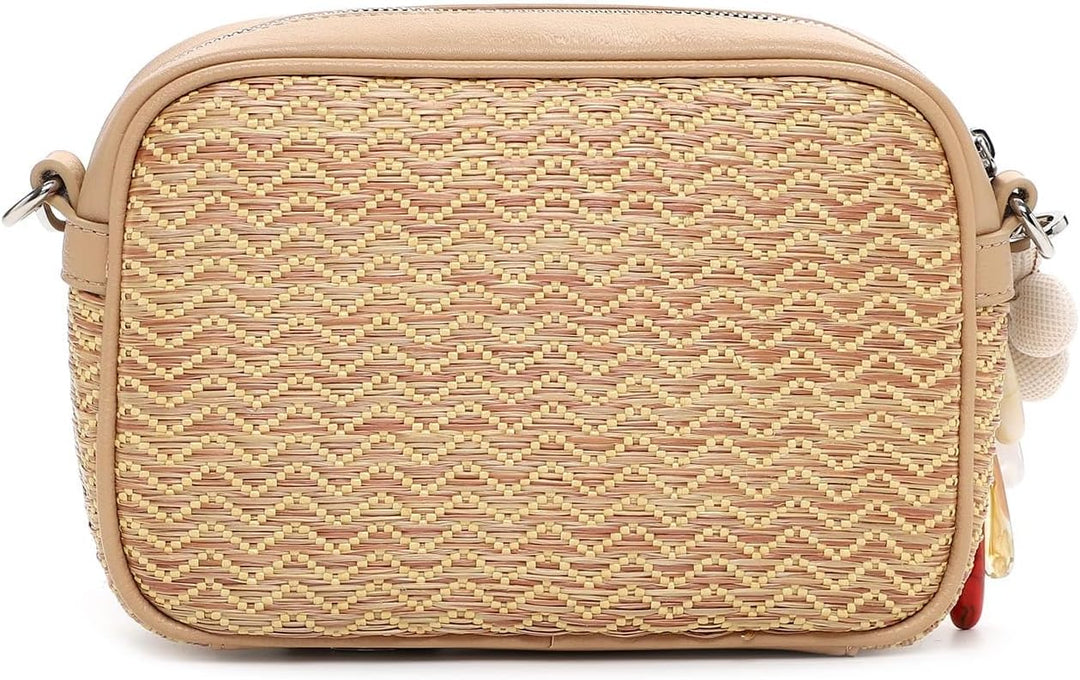 Tamaris Umhängetasche TAS Konstantina 34260 Damen Handtaschen Zweifarbig Sand Einheitsgrösse, Sand E