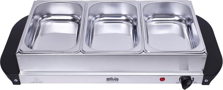 Stay Hot SH 3.1, 2-in-1 Buffetwärmer & Warmhalteplatte, 200 Watt, Ideale Lösung für Buffets, Partys