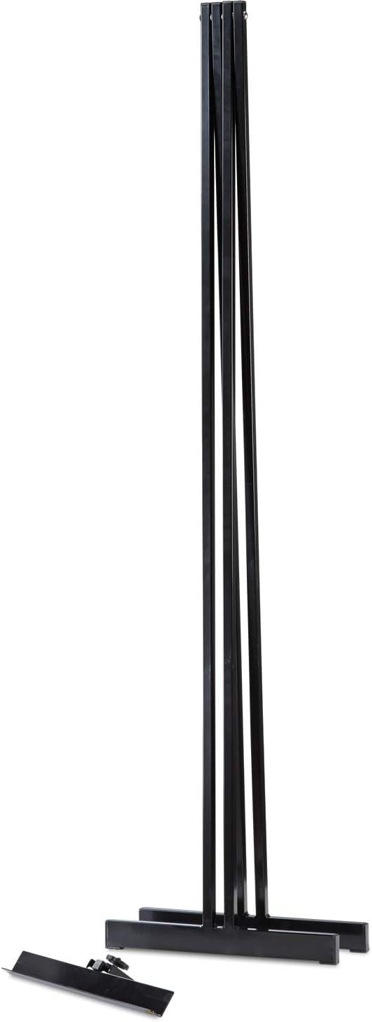 ASP Duplex Staffelei aus Stahlrohr, ca. 175 cm, inklusive einem Auflagewinkel, in 4 Farben (Schwarz