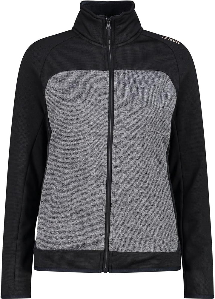 CMP Damen Jacke Fleecejacke Fleecepullover, anthrazit