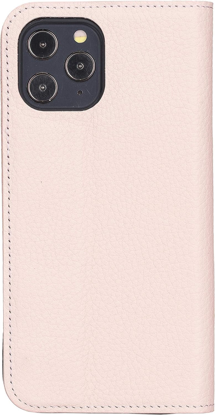 Solo Pelle aufklappbare Lederhülle kompatibel für iPhone 12 Pro Max in 6.7 Zoll inkl. 1 Kartenfach f