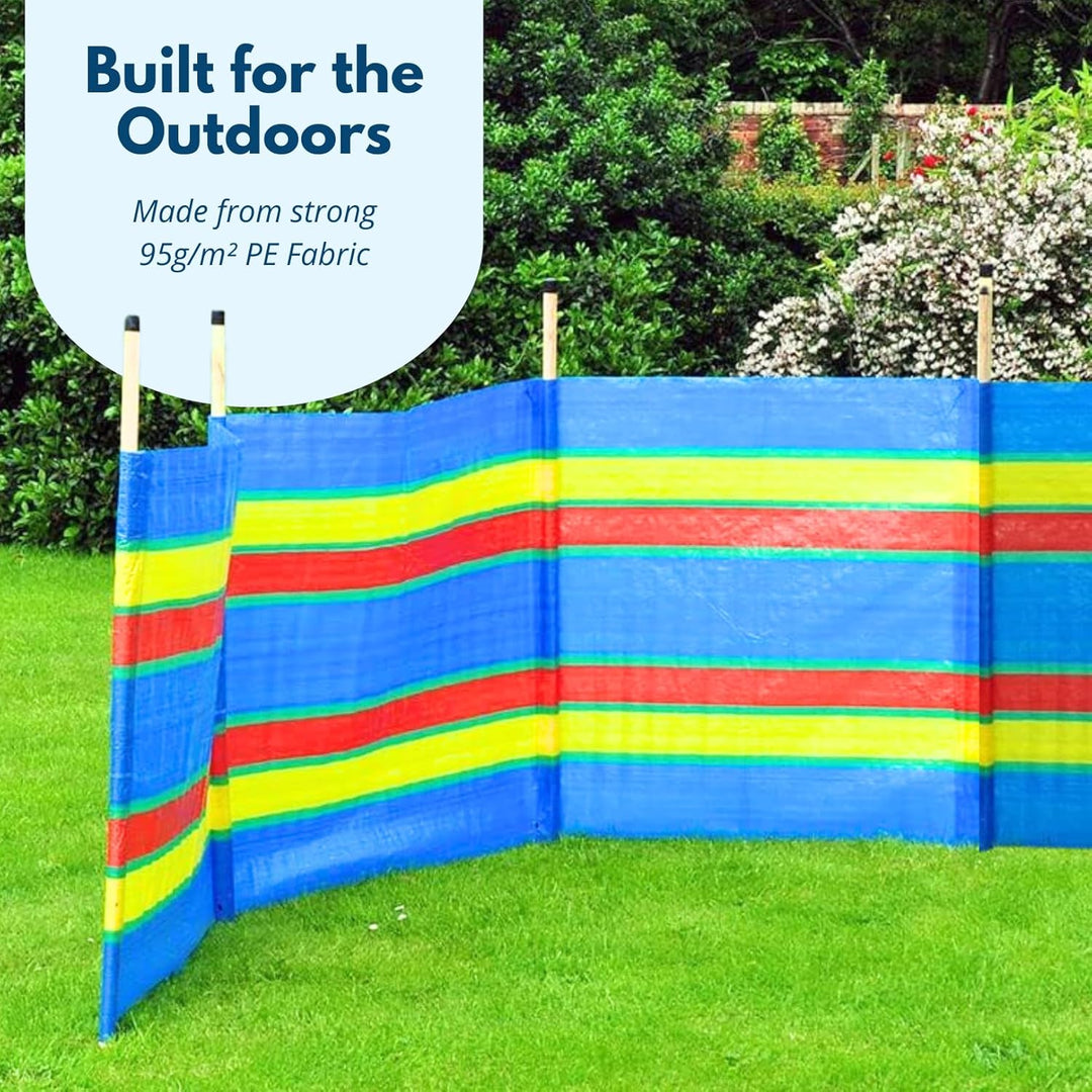 Garden Mile 8 Stange schwer arbeiten bunt Garten Windjacke Strand Sonnenschirm Ferien Caravan & Camp