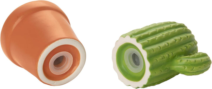 Fisura - Original Salz- und Pfefferstreuer Salz- und Pfefferset für den Tisch in Form eines Kaktus.