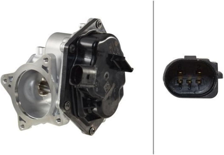 HELLA 6NU 014 864-461 AGR-Ventil - elektrisch - 5-polig - ohne Dichtungen
