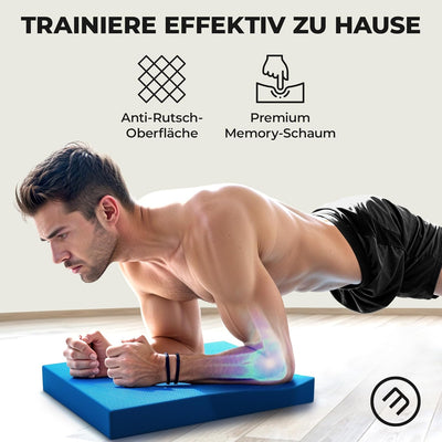 Balance Pad Kissen Balancekissen Balanceboard Balancepad Set XL + Trainings-eBook | Ballsitzkissen B